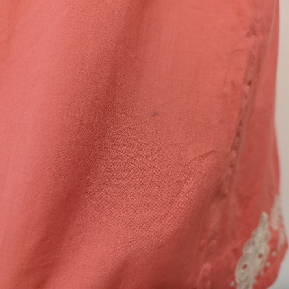 Anthropologie Moulinette Soeurs Pink Embroidered Cotton Dress - Picture 7 of 10